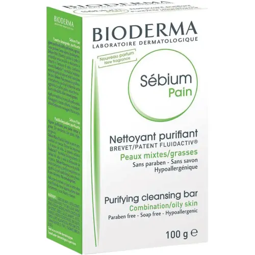 صابونة التنظيف Bioderma Sebium | 100 جرام صابونة التنظيف Bioderma Sebium | 100 جرام